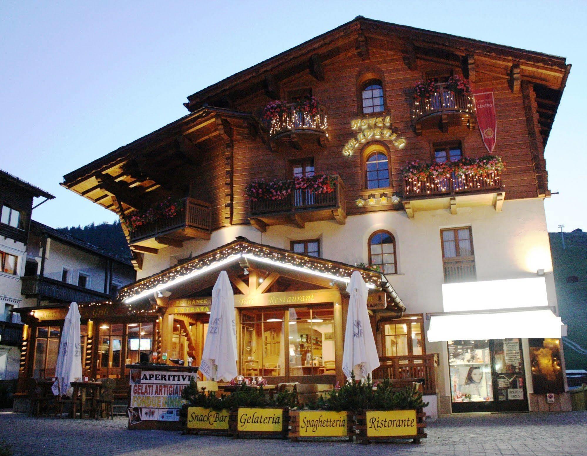 Hotel Helvetia Ливиньо Экстерьер фото