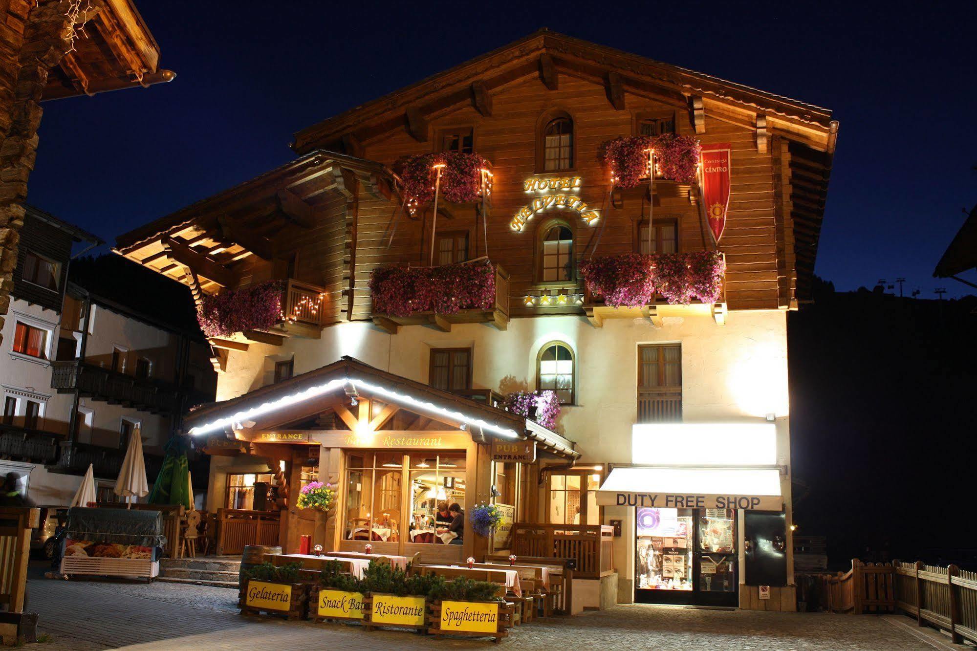 Hotel Helvetia Ливиньо Экстерьер фото